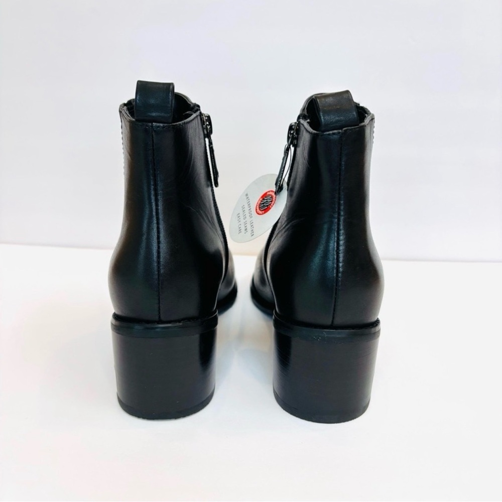 Blondo Black Leather Ankle Booties - Picture 5 of 8